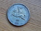 Lietuva 1925 5 litai (sidabras) "tulpės"/linai - nuotraukos Nr. 2