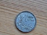 Lietuva 1925 1 litas (sidabras)