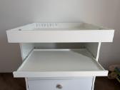 Ikea vystymo stalas su stalčiais ir lovytė - nuotraukos Nr. 2