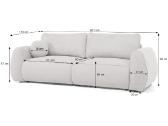 Minkšta sofa–lova / mini minkštas kampas “Corneo - nuotraukos Nr. 7