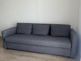 Pilka naudota sofa-lova - nuotraukos Nr. 2