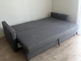 Pilka naudota sofa-lova - nuotraukos Nr. 5
