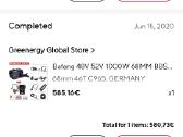 Shimano dviračio baterija 48v 19.2 ah - nuotraukos Nr. 4