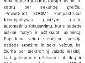 Mini nesiojama kamera canon zoom - nuotraukos Nr. 13