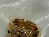 Cartier 18k Byzantine žiedas - nuotraukos Nr. 3