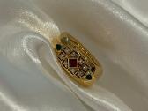 Cartier 18k Byzantine žiedas