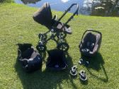 Parduodamas Bugaboo Cameleon 3 black vežimėlis