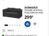 Ikea sofa 120 cm - nuotraukos Nr. 3