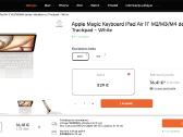Apple Magic Keyboard iPad Air 11" M2 M3 M4 - nuotraukos Nr. 6