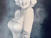 Marilyn Monroe paveikslas ant drobės 30x40 cm - nuotraukos Nr. 7