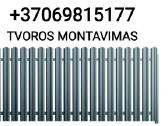 Tvoros montavimas Klaipėdoje ir aplink - nuotraukos Nr. 13