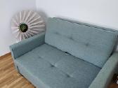 Dvivietė sofa-lova su patalynės dėže
