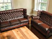 Chesterfield natūralios odos komplektas 3+1+1 - nuotraukos Nr. 38