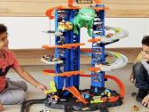 Hot Wheels Garage trasos – puiki būklė, su Dėžėms - nuotraukos Nr. 7