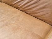 Odinė sofa + pufas"emotions", tikra oda - naudota - nuotraukos Nr. 5