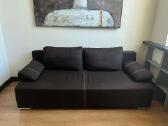Sofa-lova su patalynės dėže