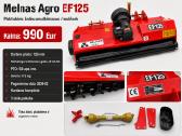 Plaktukinis žolės smulkintuvas Melnas Agro Ef125