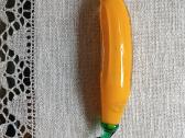 Vintažinis stiklinis bananas Bohemia - nuotraukos Nr. 6
