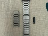 Plieninė apyrankė Apple watch