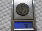 Bizantija Chersonesas folis 1028 - 1034 - nuotraukos Nr. 3