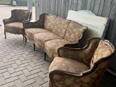 Senovinė sofa ir du foteliukai - nuotraukos Nr. 2