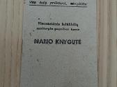 Kolūkiečio savitarpio pagalbos nario knygutė 1955