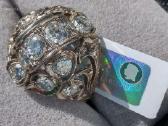 Moteriškas 750 Au Ziedas 1.82ct Jakut Briliantais - nuotraukos Nr. 23