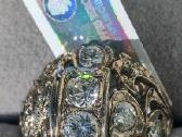 Moteriškas 750 Au Ziedas 1.82ct Jakut Briliantais - nuotraukos Nr. 34