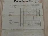 Pranešimas dėl žemės mokesčio 1934. Panevėžio aps.