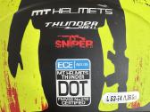 Mt Helmets Thunder Shell Sniper motociklo šalmas - nuotraukos Nr. 9
