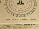 Jl Audio 10w1v3-4 10" žemų dažnių garsiakalbis - nuotraukos Nr. 2