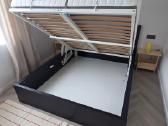 Dvigulė Ikea lova Malm su patalynės dėže - nuotraukos Nr. 3