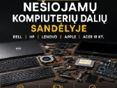 Įvairios naujos ir naudotos laptop dalys