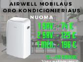 Mobilaus kondicionieriaus nuoma Klaipėda