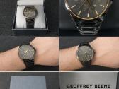 Geoffrey Beene Black Diamond laikrodis su dėžute