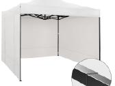 Prekybinė palapinė 3x3m balta su priedais