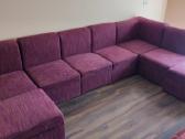 Sofa kampas sekcija spintos stalas baldai dovanoju