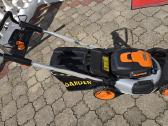 Parduodama Akumuliatorinė vejapjovė Worx Wg779e