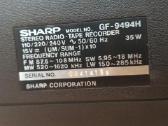 Magnetolos Sharp Gf 9696 9494 919 909 - nuotraukos Nr. 5