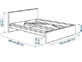 Malm Ikea Lova 160 x 200 - nuotraukos Nr. 4