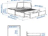 Lova 80x200 cm (arba 160x200) - nuotraukos Nr. 5