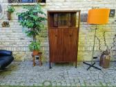 Vintažinė mid century raudonmedžio indauja