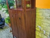 Vintažinė mid century raudonmedžio indauja - nuotraukos Nr. 2
