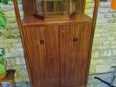 Vintažinė mid century raudonmedžio indauja - nuotraukos Nr. 3
