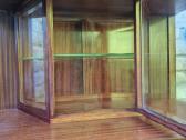 Vintažinė mid century raudonmedžio indauja - nuotraukos Nr. 6