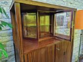 Vintažinė mid century raudonmedžio indauja - nuotraukos Nr. 7