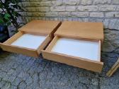 Vintažinės mid century bukmedžio spintelės - nuotraukos Nr. 11