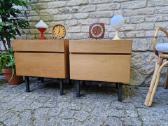 Vintažinės mid century bukmedžio spintelės - nuotraukos Nr. 21
