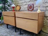 Vintažinės mid century bukmedžio spintelės - nuotraukos Nr. 22
