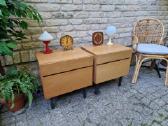 Vintažinės mid century bukmedžio spintelės - nuotraukos Nr. 23